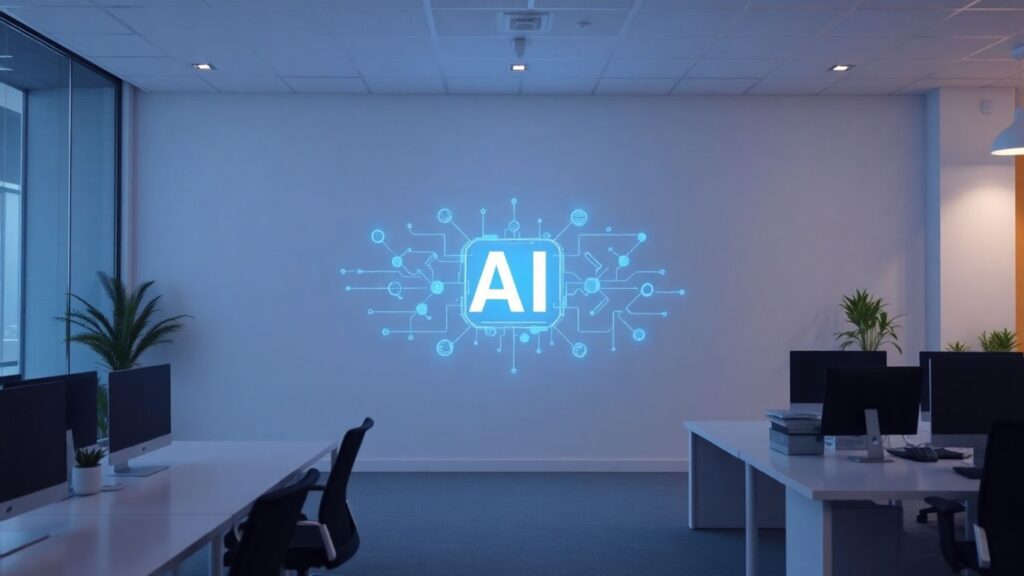AI interface revolutionizing workplace management