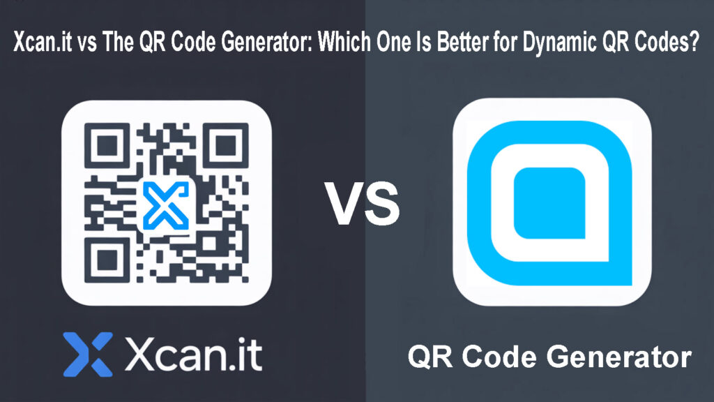 Comparison between Xcan It and The QR Code Generator