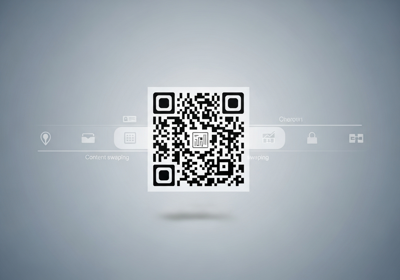 QR codes that allow dynamic content