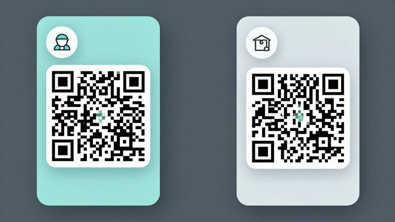 Comparison of Xcan.it and QR Code Generator interfaces dynamic qr codes