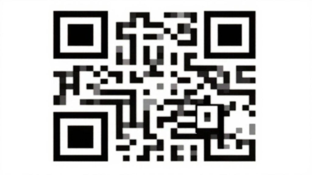Sample QR code pattern