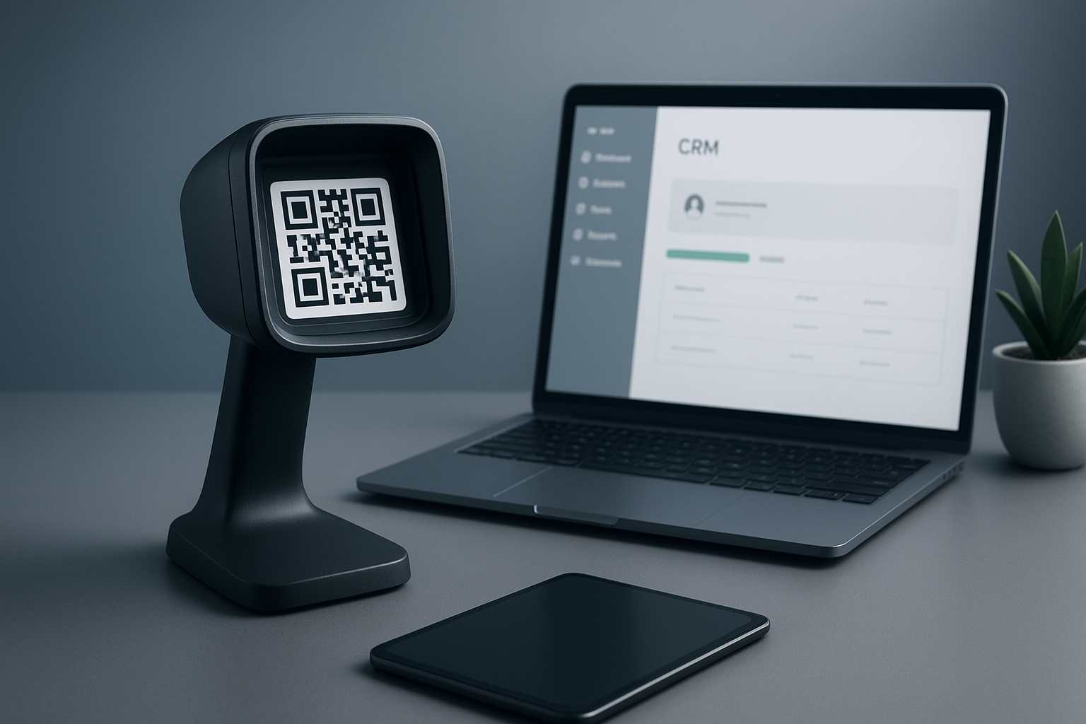 how do i connect qr code scan data to my crm system — xcan.it guide