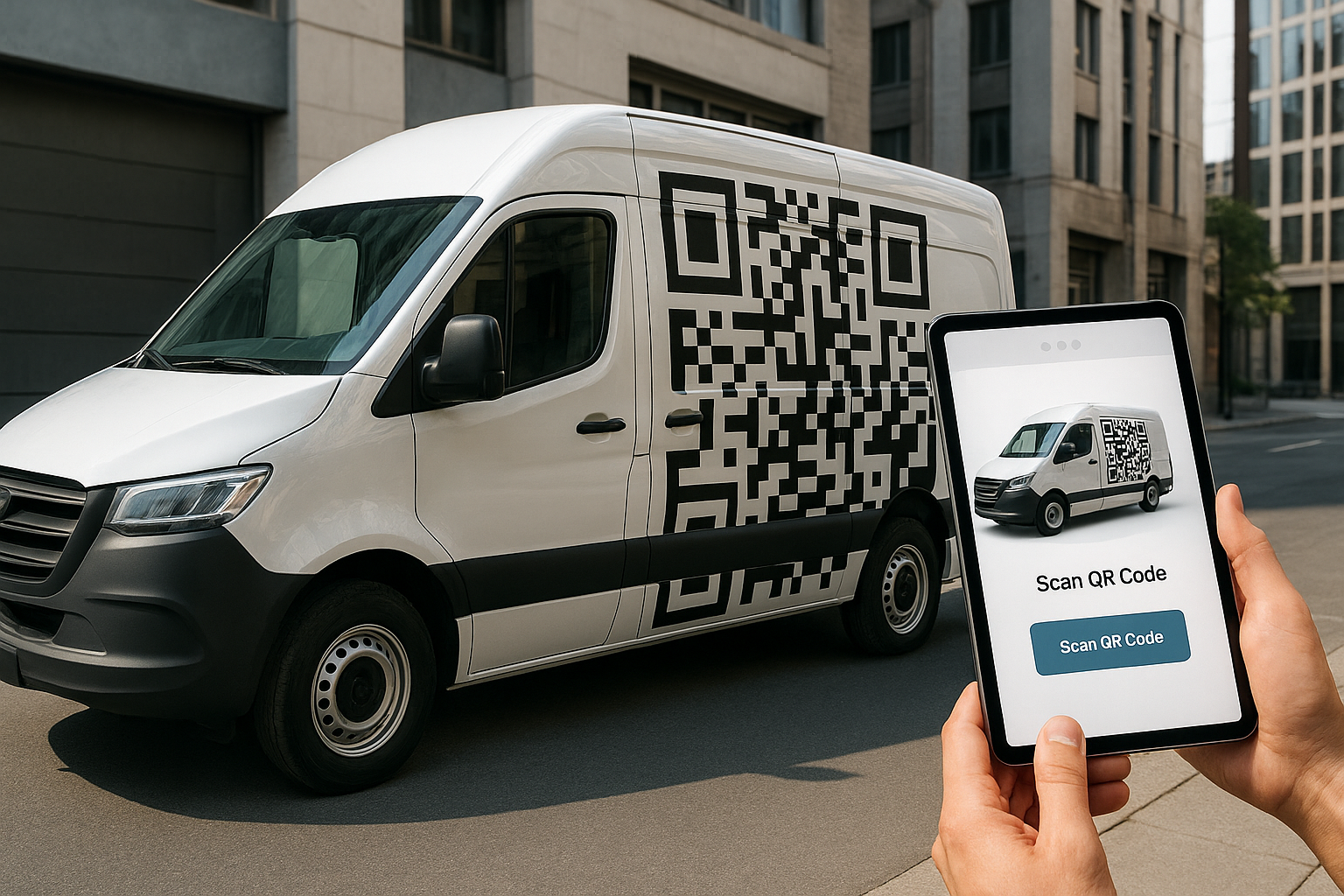 qr code van wrap — xcan.it guide